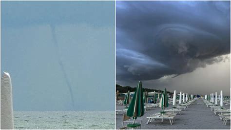 tromba d'aria punta marina oggi